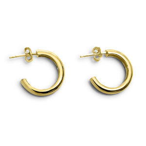 gold hoop earrings