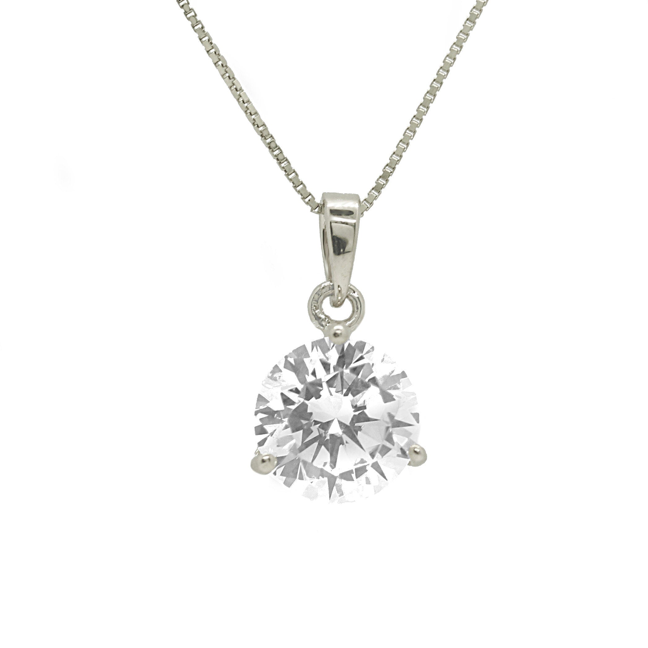5 carat Diamond Tennis Necklace 16 Inch – Shiree Odiz